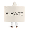Elevated Hooded Fleece Blanket